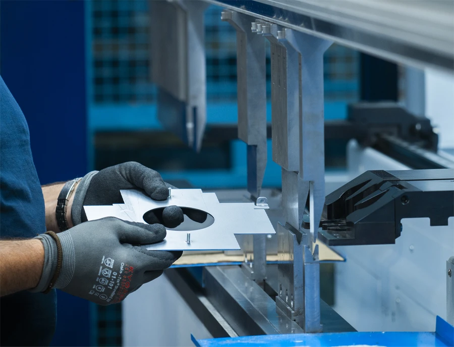 Sheet metal processing